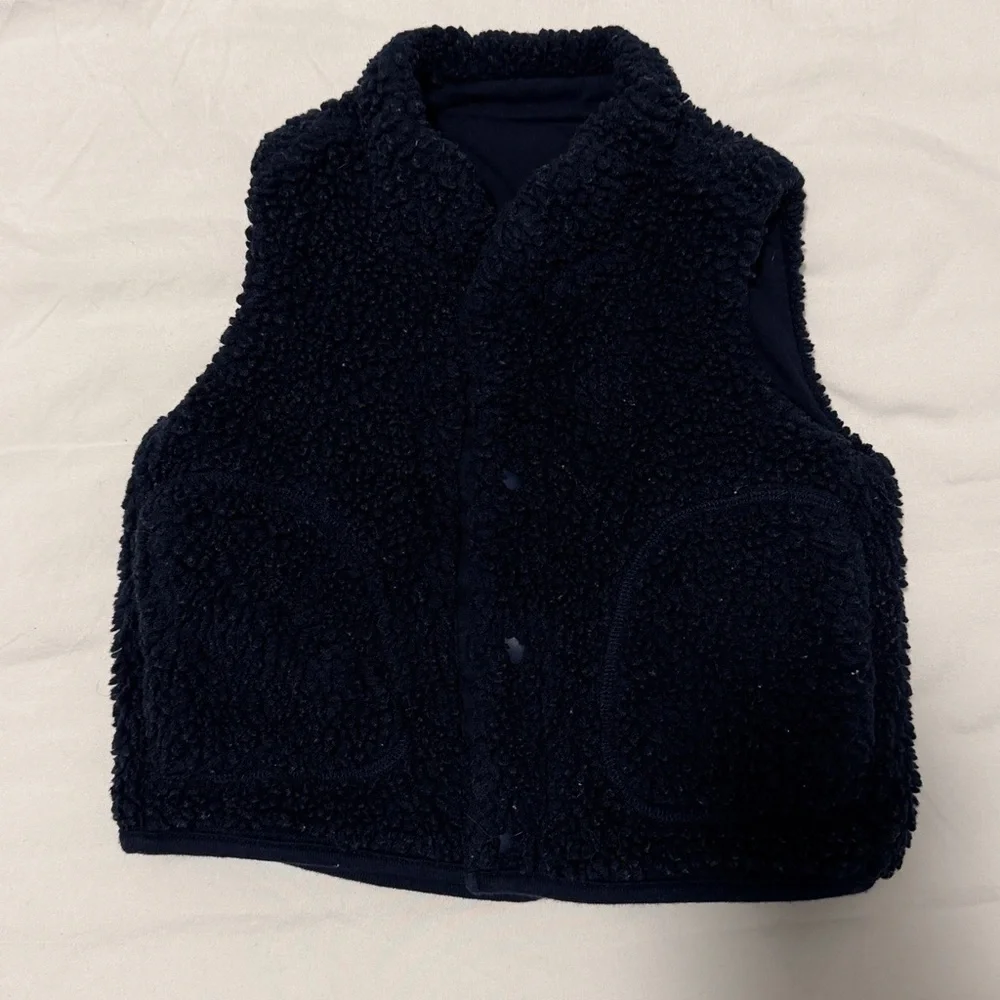Carter's Dark Blue Fleece Vest size 24 months